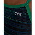 Miniatyrbillede 8 af 8: Tyr Badedragt Durafast Elite Diamondfit Speedwarp Blå 28 Kvinde