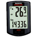 Miniatyrbillede 1 af 4: Cateye Cykelcomputer Rd310 Strada Slim Sort