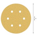 Miniatyrbillede 3 af 8: Bosch Professional Excentrisk Griptape Expert C470 150 Mm 6p G80 50 Enheder Gylden