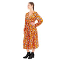 Pikkukuva 4 / 5: Superdry Lyhythihainen Midi-mekko Printed V Tea Oranssi L Nainen