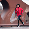 Miniatyrbillede 5 af 5: 42k Running Softshell Jakke Rød XS Mand