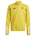 Miniatyrbild 1 av 5: Adidas Junior Halv Zip Sweatshirt Training Juventus 23/24 Gul 7-8 Years
