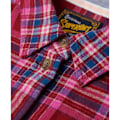 Miniatyrbillede 5 af 6: Superdry Lumberjack Check Flannel Overtrøje Rød 2XS Kvinde