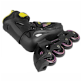 Miniatyrbillede 2 af 5: Playlife Inline Skøjter Joker Glow Combo Sort EU 34-37