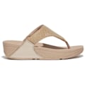 Pikkukuva 1 / 5: Fitflop Sandaalit Lulu Shimmerlux Toe-post Beige EU 37 Nainen
