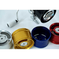 Miniatyrbillede 3 af 10: Mvspools Lige Reservespole I Aluminium Mv1 Gylden T2