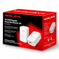 Miniatyrbillede 3 af 3: Mercusys Mp 500 Av1000 Gigabit Powerline Av1000 Gigabit Powerline Startsæt Hvid