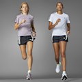 Pikkukuva 10 / 10: Adidas Own The Run 3 Stripes Lyhythihainen T-paita  XS Nainen