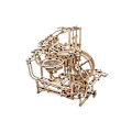 Miniatyrbillede 1 af 3: Ugears Marble Run Stepped Hoist Træ Mekanisk Model Gylden