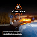 Miniatyrbillede 7 af 7: Flash Led Fl-004 V16 Homologated Nødlys 4 Enheder