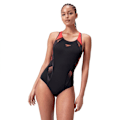 Pikkukuva 1 / 10: Speedo Placement Laneback Uimapuku Musta UK 42 Nainen