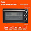Pikkukuva 10 / 10: Tm Electron Kiertoilma-grilliuuni Tmpho037 37l 1650w Hopeinen