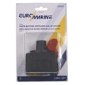 Miniatyrbillede 3 af 3: Euromarine Unipolar Batteri Nøgleafbryder 12-48v 300a Søvfarvet 68 x 68 x 72 mm