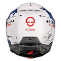 Miniatyrbillede 3 af 7: Schuberth C5 Globe Modulær Hjelm Blå 3XL