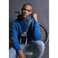 Miniatyrbillede 7 af 8: Urban Classics Sweatshirt Basic Terry Blå L Mand