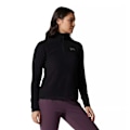 Miniatyrbillede 4 af 5: Mountain Hardwear Halv Lynlås Fleece Microchill™ 2.0 Sort M Kvinde