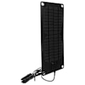 Miniatyrbillede 2 af 4: Seachoice 3w Solar Panel Crystal Solar Panel Crystal Simpel Flex Sort