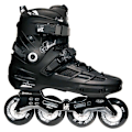 Miniatyrbillede 3 af 9: Krf Inline Skøjter Angel 4x80 Sort EU 38