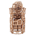 Miniatyrbillede 1 af 3: Ugears Sky Watcher Mekanisk Træmodel Tourbillon Gylden