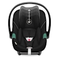 Pikkukuva 3 / 8: Cybex Aton S2 I-size Vauvan Turvaistuin Musta