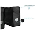 Miniatyrbillede 4 af 6: Mobilis Double Luggage Carrier Sidetasker 30l Sort