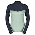 Miniatyrbild 1 av 2: Scott Defined Light Fleece Med Halv Dragkedja Grönt,Blå XS Kvinna