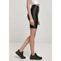 Miniatyrbillede 4 af 7: Urban Classics Metallic Cycle Korte Leggings 2 Enheder Sort 5XL Kvinde
