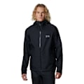 Miniatyrbillede 1 af 10: Mountain Hardwear Regnjakke Med Fuld Lynlås Threshold™ Sort M Mand