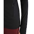Miniatyrbillede 4 af 10: Icebreaker Sweatshirt Zone Knit Zip Sort S Kvinde