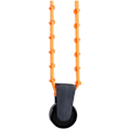 Pikkukuva 2 / 2: Walimex Background Expan+chain+weight Oranssi,Musta,Hopeinen