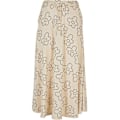 Miniatyrbillede 3 af 4: Urban Classics Midi Nederdel Viscose Beige S Kvinde