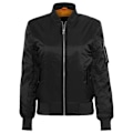 Miniatyrbillede 3 af 10: Urban Classics Bomberjakke Basic Sort M Kvinde