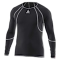 Miniatyrbillede 1 af 2: Loeffler Airvent Transtex® Light Langærmet Baselayer Sort 54 Mand