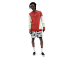 Miniatyrbild 3 av 6: Vans Range Relaxed Elastic Shorts Vit M Man
