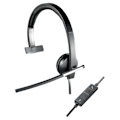 Miniatyrbillede 1 af 3: Logitech Hovedtelefoner H650e Mono Sort