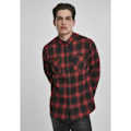 Miniatyrbillede 1 af 8: Urban Classics Flanell Skjorte 6 Sort 2XL Mand