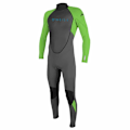 Miniatyrbillede 1 af 2: O´neill Wetsuits Ungdom Langærmet Neoprendragt Med Lynlås Bagpå Reactor-2 3/2 Grøn,Grå 4