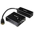 Miniatyrbillede 1 af 5: Startech Kompakt Hdmi Kit Extensor 4k Sort