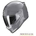 Miniatyrbild 2 av 2: Scorpion Covert Fx Solid Fullface-hjälm Grå XL