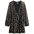 Miniatyrbillede 2 af 4: Superdry Sequin Wrap Langærmet Kort Kjole Søvfarvet M Kvinde