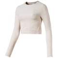 Miniatyrbillede 1 af 2: Puma Select Langærmet T-shirt Classics Rib Beige M Kvinde
