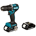 Miniatyrbillede 2 af 4: Makita Akku Slagboremaskine Dhp487raj Sort