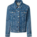 Miniatyrbild 3 av 5: Pepe Jeans Regular Jeansjacka Blå M Kvinna