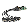 Miniatyrbild 1 av 7: Startech Pcie 4 Port Rs232 Flerfärgad