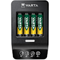 Miniatyrbillede 4 af 9: Varta Lcd Ultrahurtig Oplader Med 4 2100mah Aa12v 2100mah Aa12v Sort