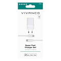Miniatyrbillede 5 af 5: Vivanco Oplader 62300 Usb-c 3.0 20w Hvid