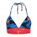 Miniatyrbillede 2 af 7: Superdry Logo Triangle Bikinitop Flerfarvet M Kvinde