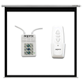 Miniatyrbillede 2 af 4: Approx Elektrisk Projektionsskærm Appp84e Hvid