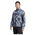 Miniatyrbillede 1 af 7: Adidas Jakke Own The Run Allover Print Windbreaker Grå XS Kvinde