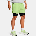 Pikkukuva 1 / 5: Under Armour Peak Woven 2-in-1 Shortsit  M Mies